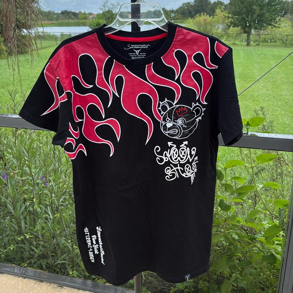 Screenshot Brand  Men's Hip Hop Ultra Premium Quality T-Shirt : Size Large